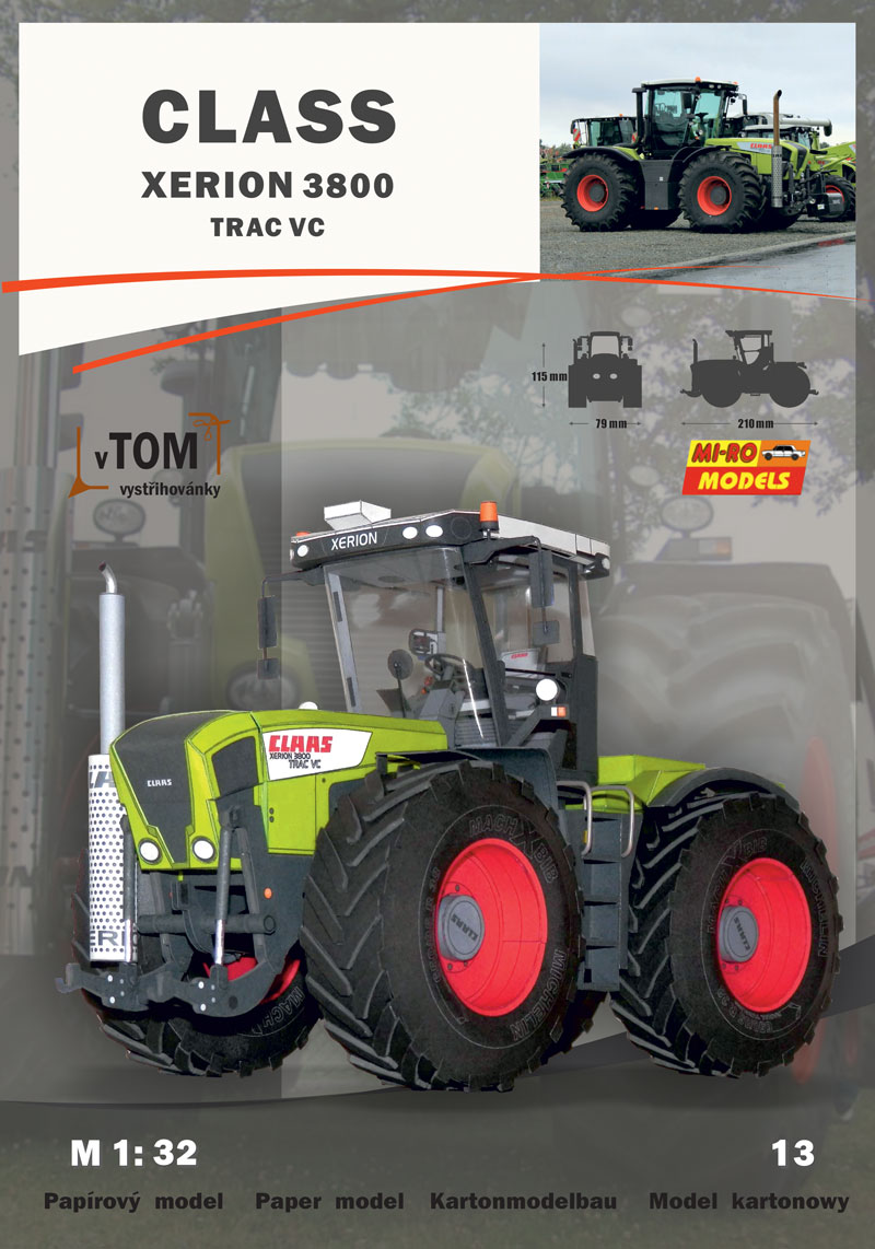 Class Xerion 3800 Trac VC - speciální edice